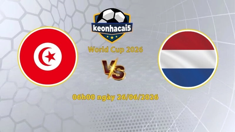 Tunisia vs Hà Lan